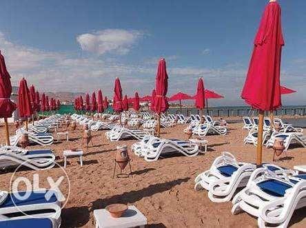 Sea View Chalet With Garden At Porto South Beach - Families Only Ain Sukhna Exteriör bild